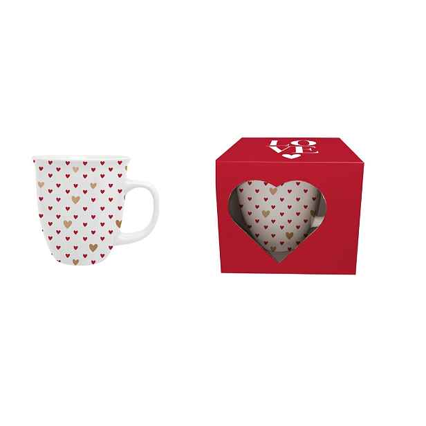 DUO - Hrnek 650ml HEARTS 3