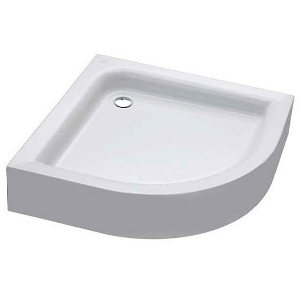 Kolo Geberit Group KOLO Standard Plus  XBN1490000 - vanička akrylátová čtvrtkruhová s panelem 90 x 90 x 20;5 cm; bílá; rádius: 550 mm