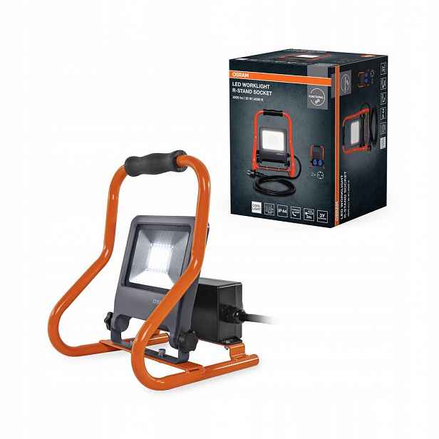 Led reflektor Venkovní reflektor 30W 4000K 2700lm Šedý IP44 pracovní světlo