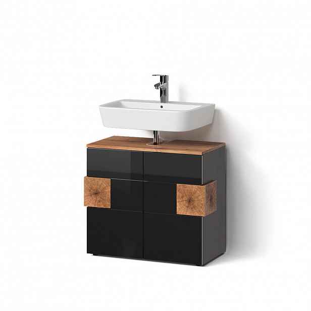 Livinity® ZÁKLADNÍ SKŘÍŇKA POD UMYVADLO Tanaro Antracit 73.1 x 64 cm