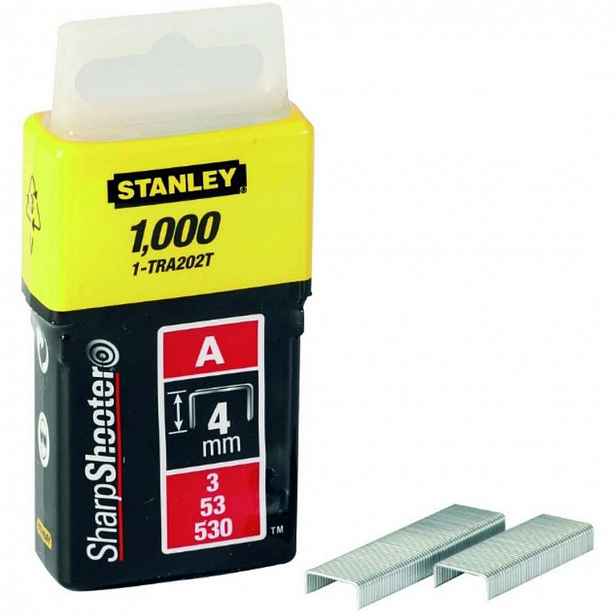 Stanley - Spony typu A, 6 mm, 1000 ks 1-TRA204T