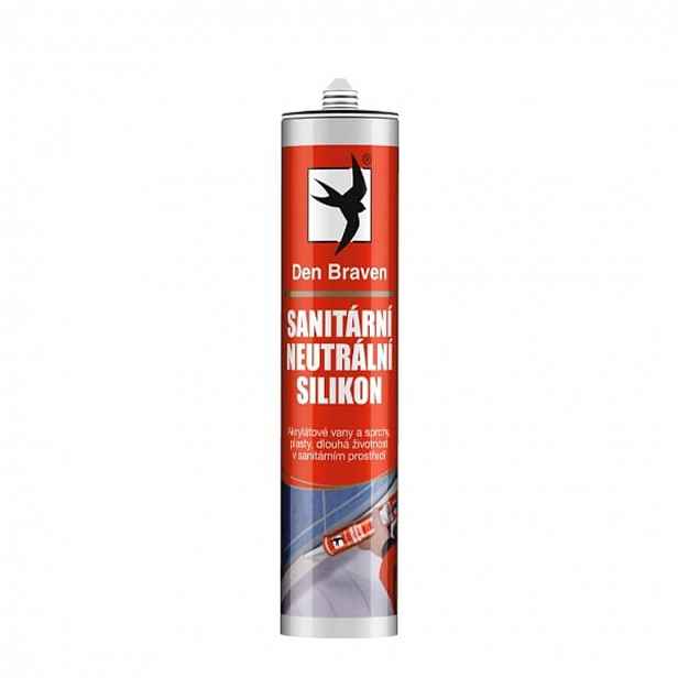 Den Braven - Sanitární neutrální silikon 280 ml kartuše transparentní 306020RL