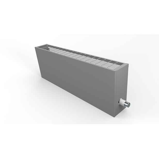 Konvektor nástěnný Boki Flat Basic WBE 500×1400×80 mm RAL 9016