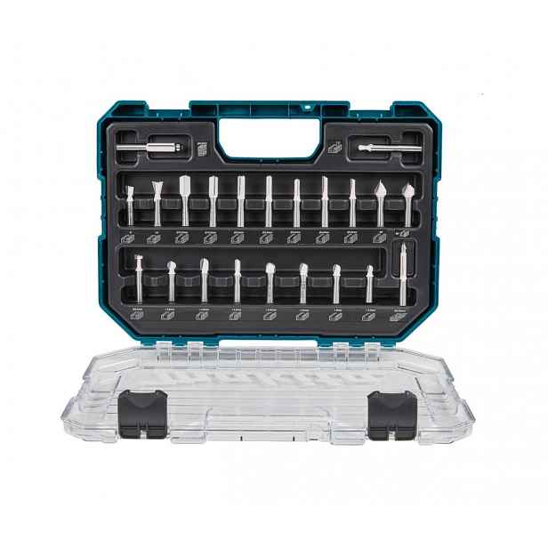 Makita - 22dílná sada frézovacích bitů D-74784