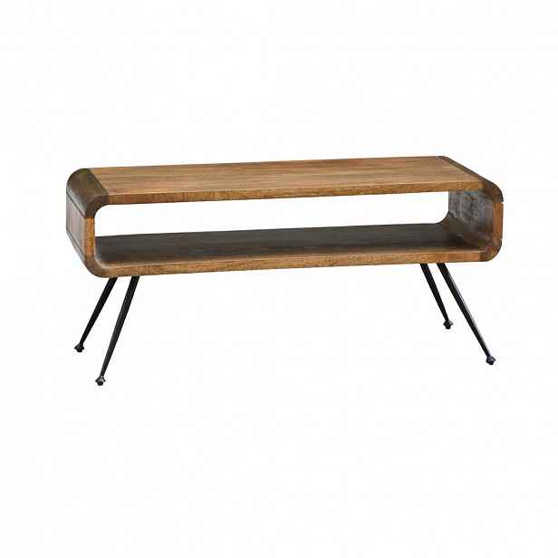Livetastic KONFERENČNÍ STOLEK, hnědá, dřevo, 105/40/45 cm