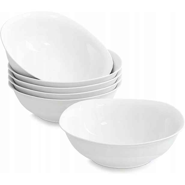 Malacasa Série Elisa, sada 6 porcelánových misek