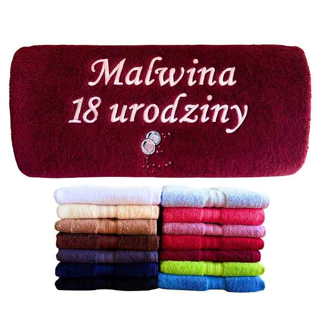 Památka Na 18. Narozeniny Dárek Pro Dívku Od Kmotry Dcery, Ručník