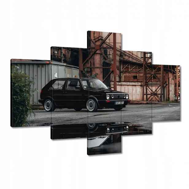 Obrazy 100x70 Černý Vw Golf