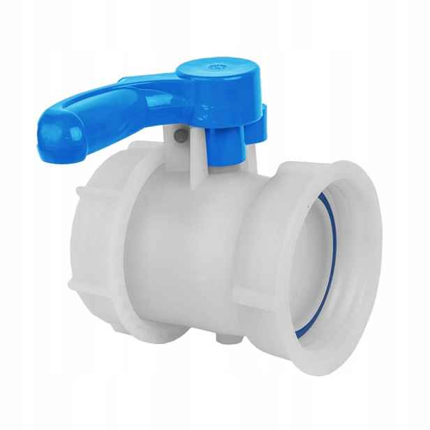 2x Motýlkový ventil Ibc Gw S100x8 s vývodem Gz S100x8 Bradas 6379