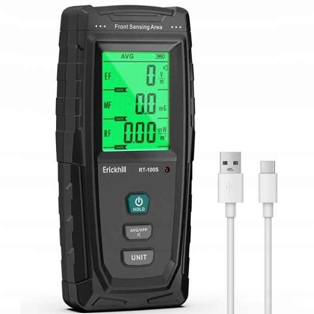 Digitální detektor Emf Erickhill RT-100S