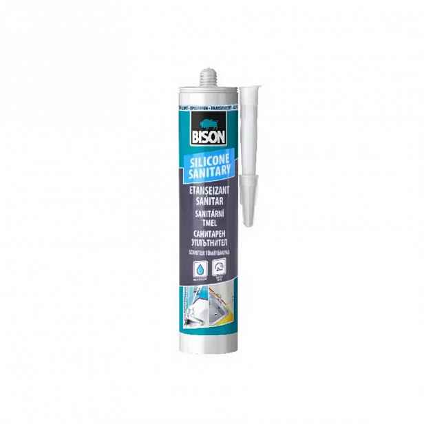 Sanitární silikon Bison 280 ml čirý