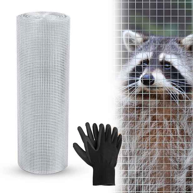Drátěná Mřížka S Jemnými Oky, Kovová Drátěná Síť V Roli 0.5 X 10 M