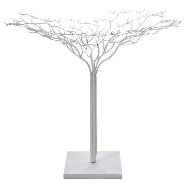 Bílý kovový dekorativní strom Leonois L - Ø 140*180 cm J-Line by Jolipa