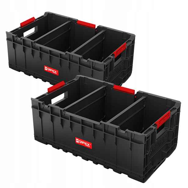 Qbrick System One Box 2.0 Plus box na nářadí velký koš nádoba x2