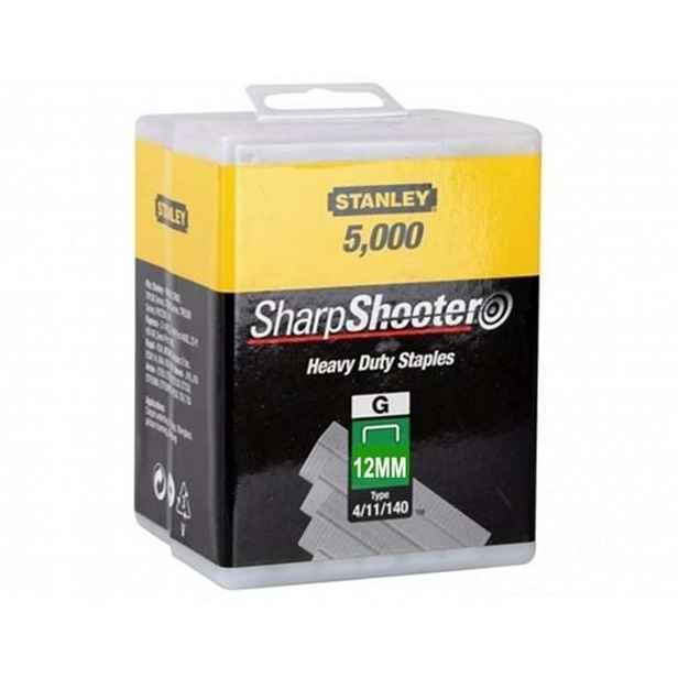 Stanley - Spony typu G, 12 mm, 5000 ks 1-TRA708-5T