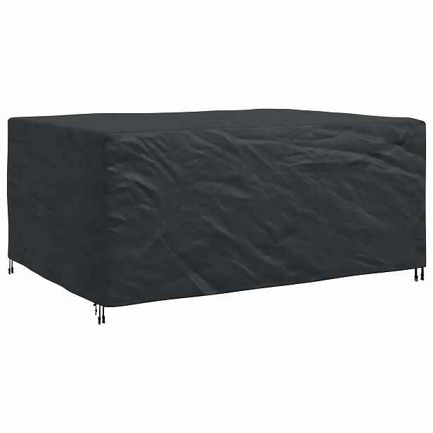 vidaXL Pokryv na nábytek Jednobarevný Černá 240 x 180 x 100 cm 210D