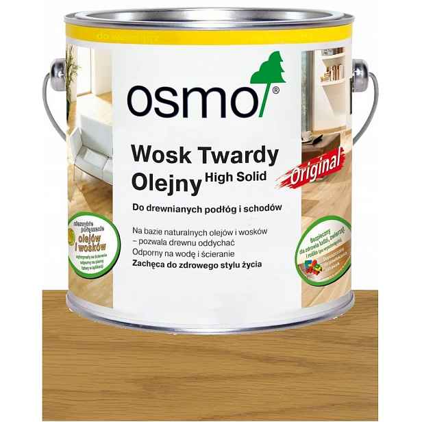 Osmo 3065 tvrdý vosk Orginal Podlahy Nábytek 2,5L Polomat