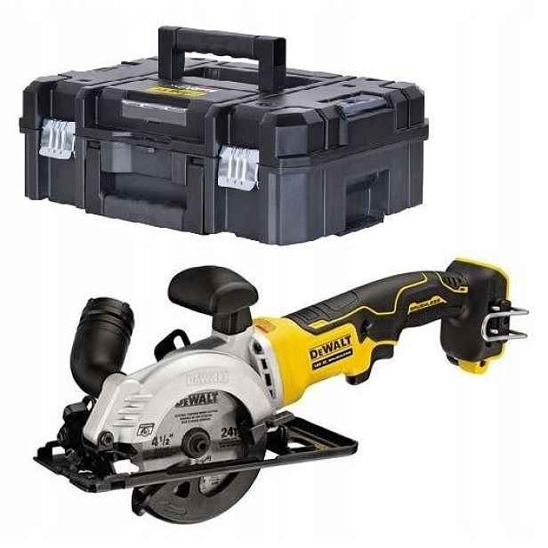 Akumulátorová Okružní Pila 18V 115mm S kufrem DeWALT DCS571NT
