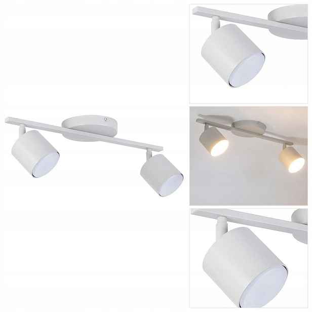 Béžový reflektor Mila 2 – moderní pohyblivý bod v obývacím pokoji Sigma Lighting