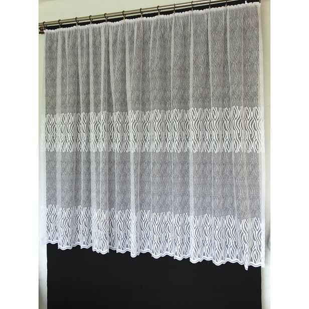 Mg Záclona 618/307 Bílá 350X160 cm Hotová Obšitá Bt
