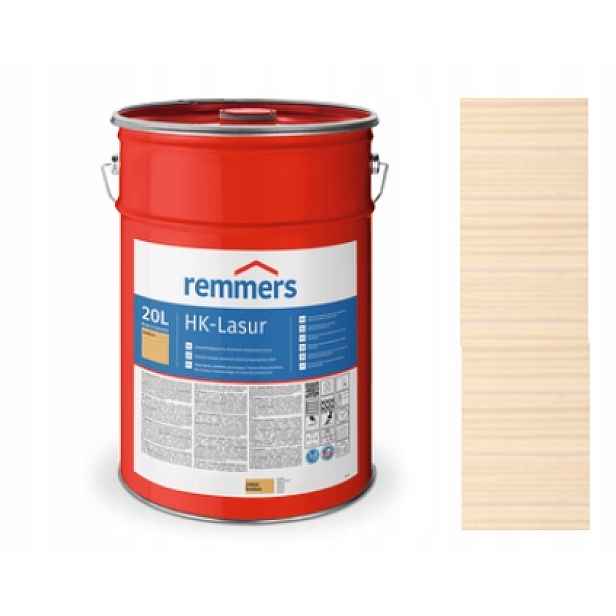 Remmers Hk-lasur Lazura 20 L Lazurovací Impregnát Na Dřevo Bílý 2268