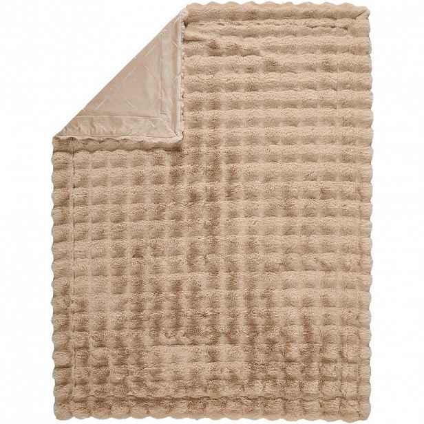 Dieter Knoll KOŽEŠINOVÁ DEKA, polyester, 150/200 cm