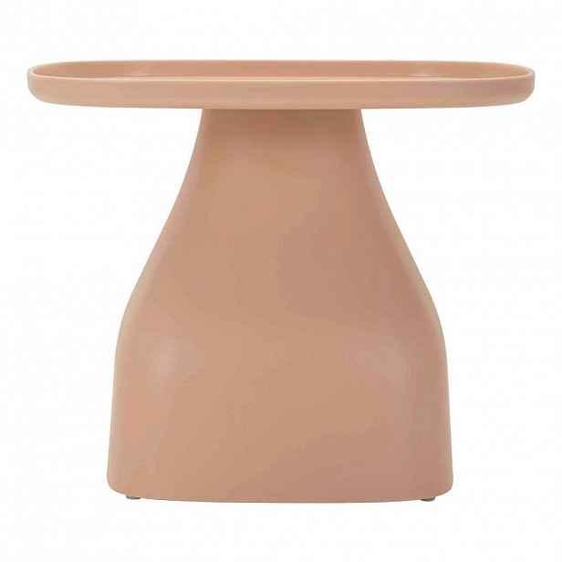 KONFERENČNÍ STOLEK, růžová, plast, 48/48/38 cm