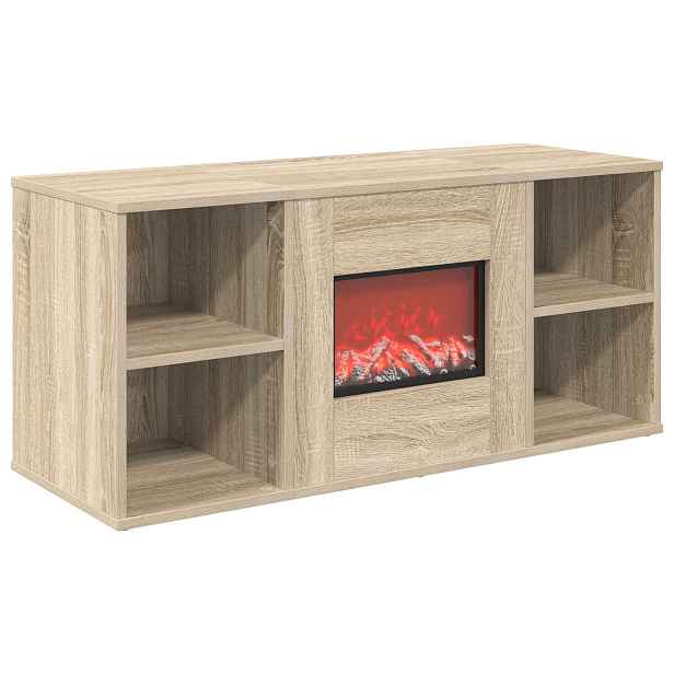 vidaXL Elektrický krb Sonoma 100 x 37 x 45,5 cm Kompozitní dřevo