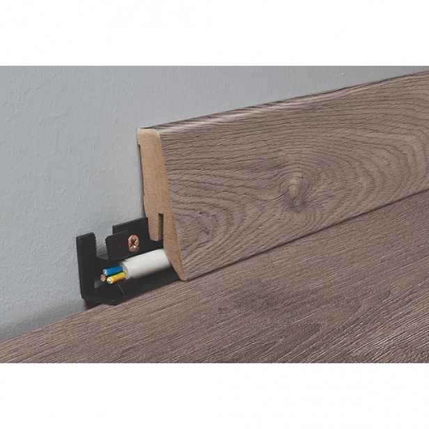 Lišta soklová Naturel hnědá, MDF, délka 260 cm, L58C8466