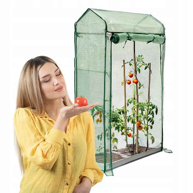 Mini zahradní skleník na rajčata a zelený balkon Aster IV 100x50x170