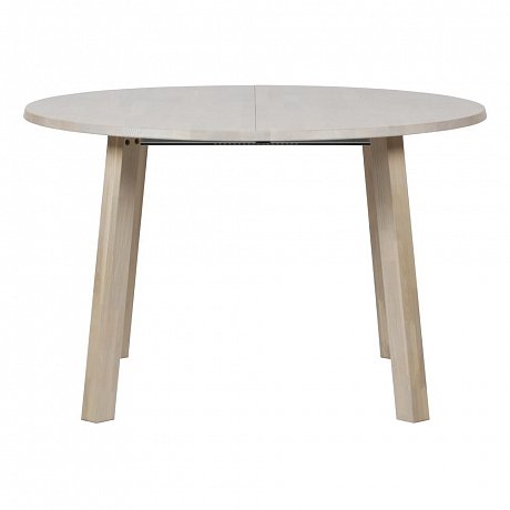 Rozkládací jídelní stůl WOOOD Lange, ⌀ 120 cm