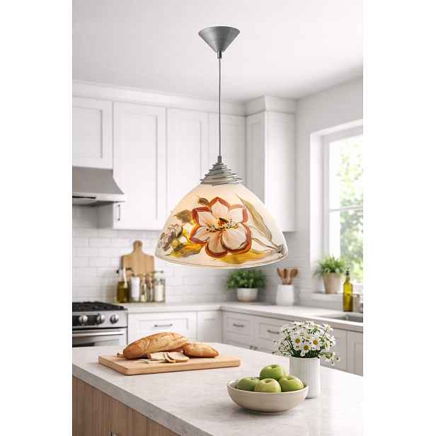 Euro-Lamp Kuchyňská lampa Ručně malovaná Magnolie 1x60W Výrobce
