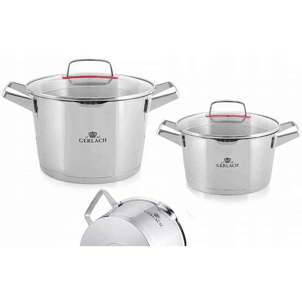 Sada Hrnců Gerlach Superior Velký Hrnec 4 5,5 L