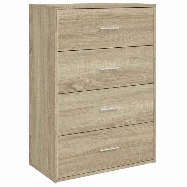 vidaXL Příborník dub sonoma 60 x 31 x 84 cm kompozitní dřevo