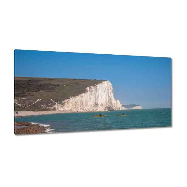Obrazy 115x55 Bílý útes