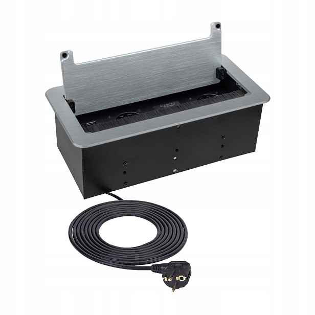 Inbox zapuštěná nábytková zásuvka s Usb, RJ45, Hdmi