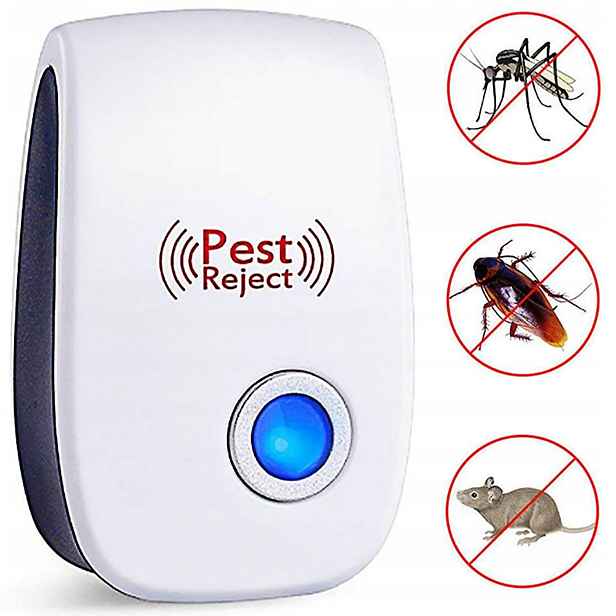 4ks Ultrazvukový odpuzovač škůdců Pest Reject
