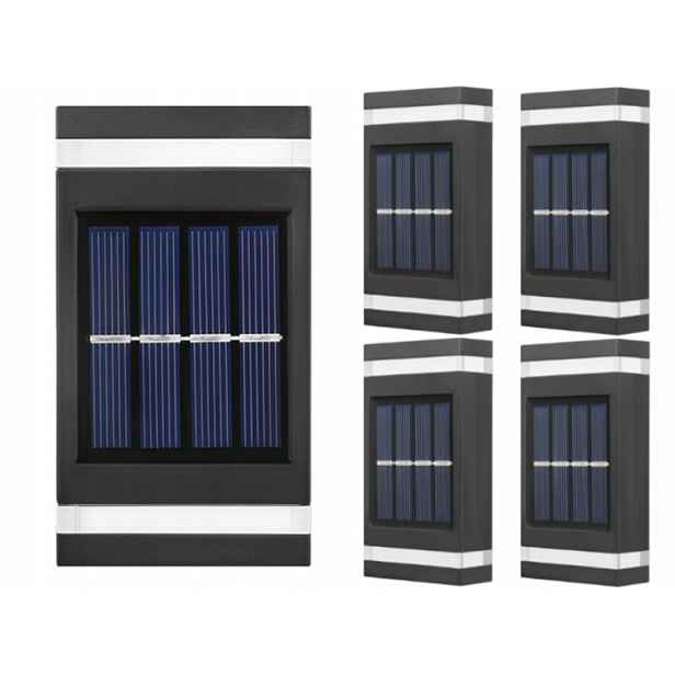 5 x Solární Led lampička na Terasa Balkon se senzorem soumraku