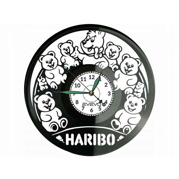 Haribo Medvídci Želé Nápad na Dárek Nástěnná Dekorace z vinylové desky