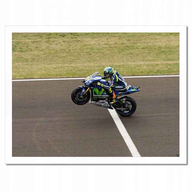 Plakáty v rámu 40x30 Valentino Rossi Motocykl