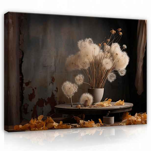Wallarena OBRAZY Květiny Vintage Ložnice 60x40