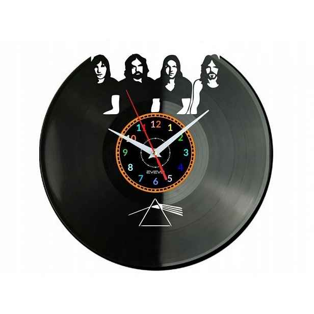 Rock Band Dárek Originální dekorace do domu Hodiny z vinylové desky