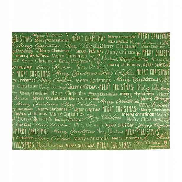 Podložky pod talíře s vánočním motivem papírové eko 31x43 cm 500 ks