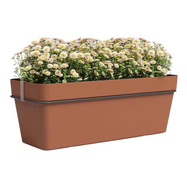 Závěsný samozavlažovací truhlík z recyklovaného plastu 50 cm Capri – Artevasi