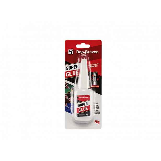 Den Braven - Sekundové lepidlo SUPER GLUE 20 g dóza transparentní 50702RL