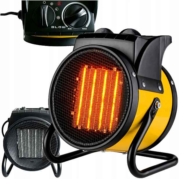 Elektrický Ohřívač Farelka Ohřívač Dmychadlo Termostat Termoventilátor