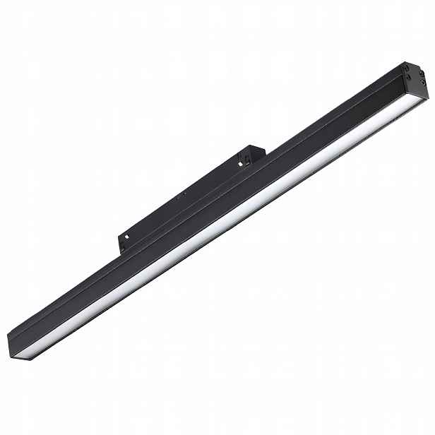 Reflektorová magnetická nástěnná lampa 24W 48V 3CCT Genesis Černá