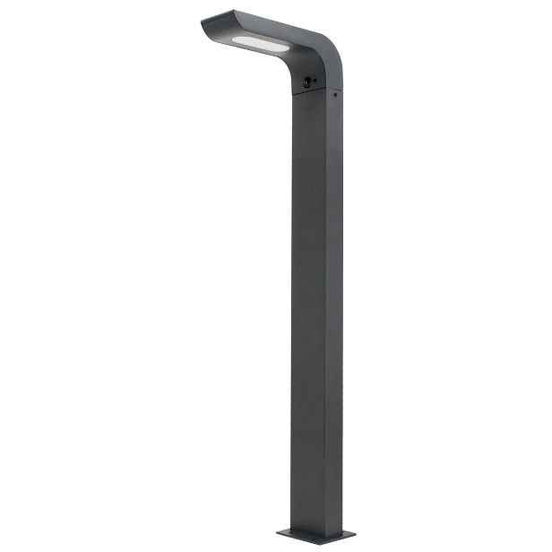 Hybridní Led osvětlovací sloupek 600LM tmavě šedý 89,5 cm