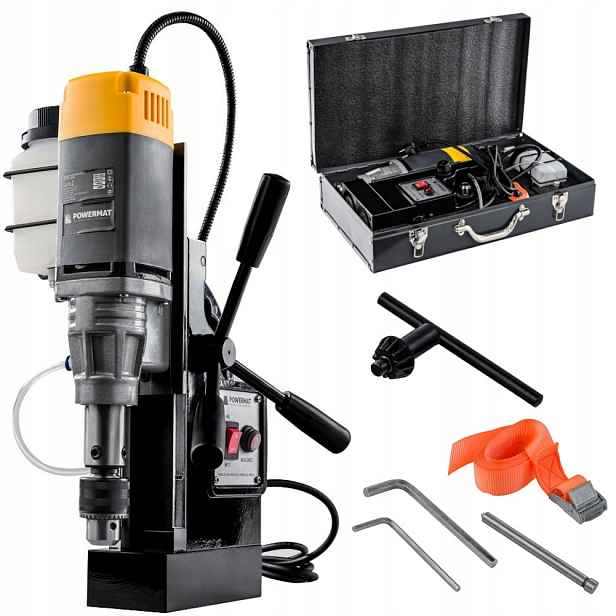 Magnetická Vrtačka Síla Magnetu 11500N Výkon 1500 W Zdvih 160 MM Weldon 19 MM
