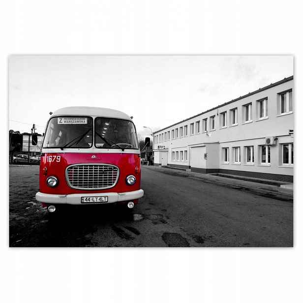 Plakáty 200x135 Červený Jelcz Okurka